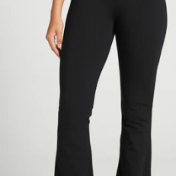 Betabrand Dress Pant Yoga Pants – Bootcut – Black – Size Small Petite (SP) - Picture 2 of 7